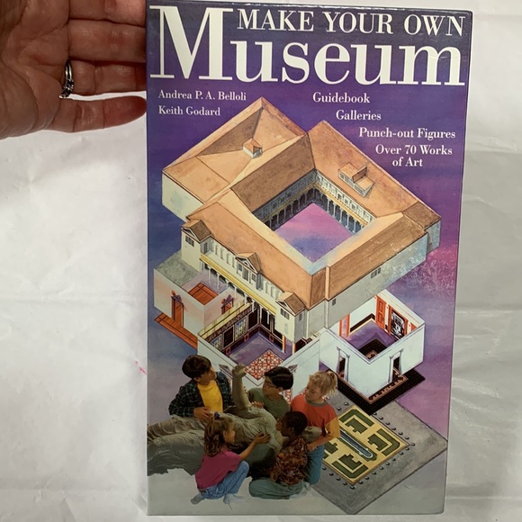 The Metropolitan Museum of Art Other - Art Museum model Kids activity and learning instructional books with paper model